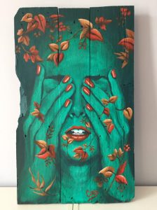 portrait-femme-nature-feuilles