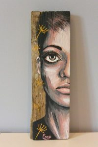 pissenlit-tableau-bois-les-ptits-dessins-de-coco