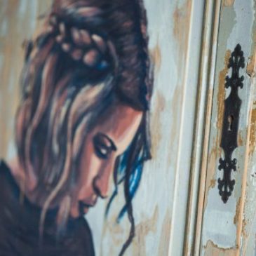 porte de placard serrure-tableau constance par coraline van butsele alias coco