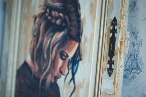 porte de placard serrure-tableau constance par coraline van butsele alias coco